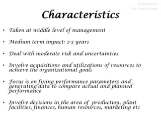 Levels of decision making | PPTX