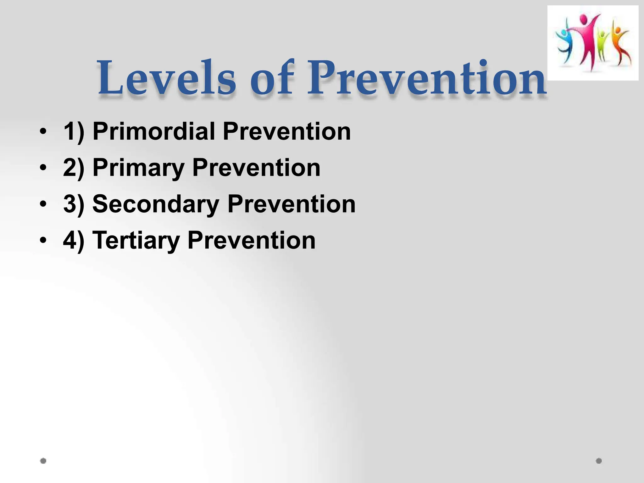 Levelsofprevention Communityhealthnursing Pptx