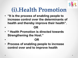 Levels of prevention Slide 22