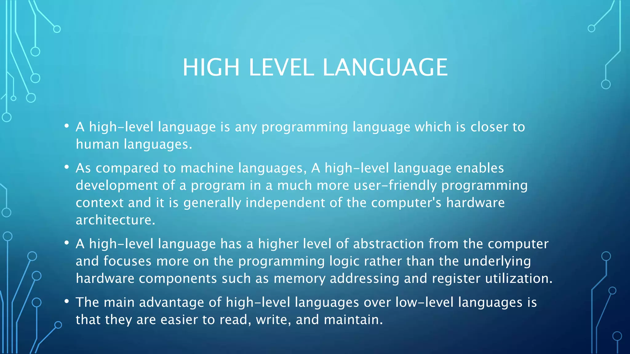 Levels of programming languages | PPT