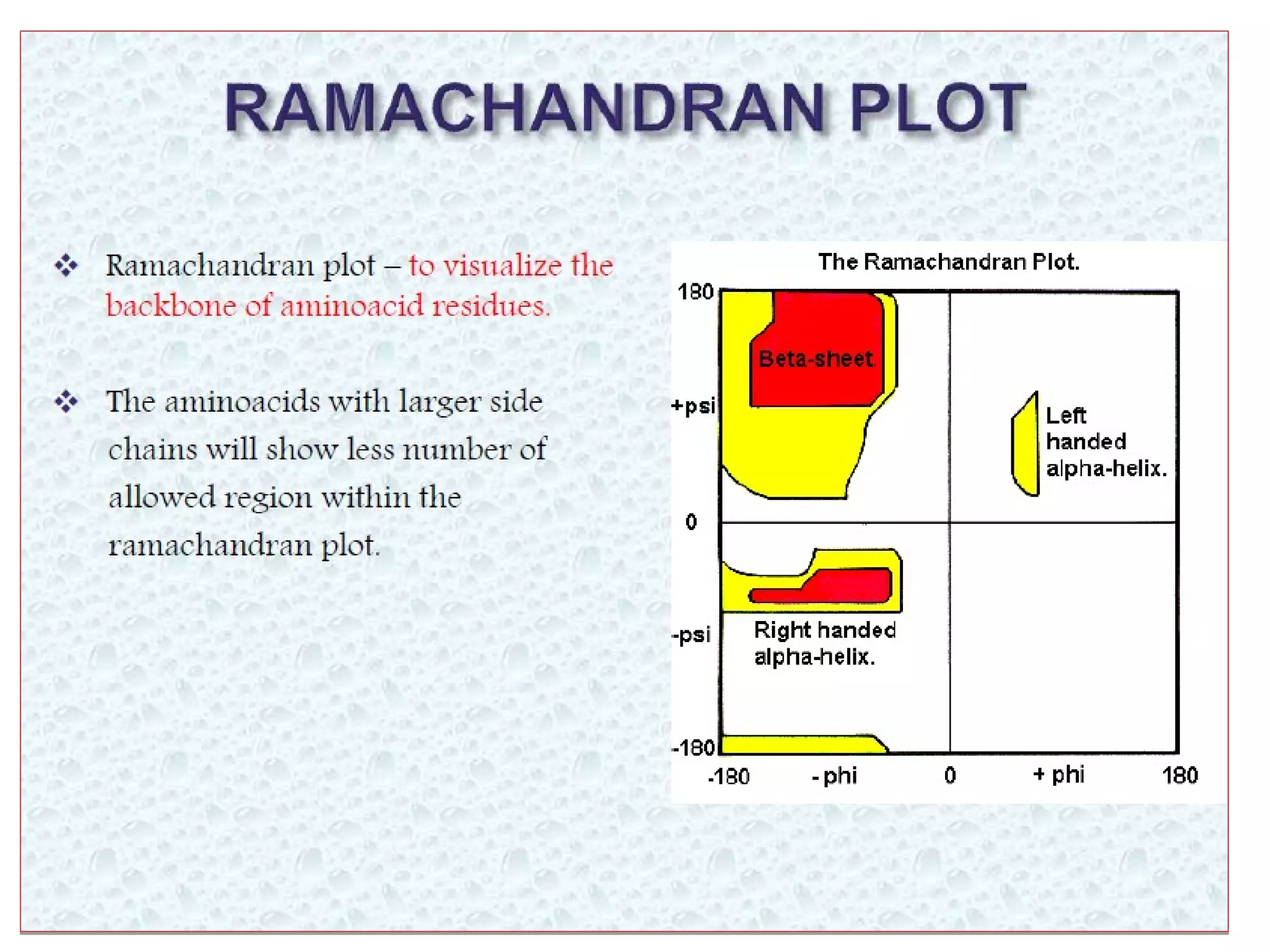 Levels of protein structure