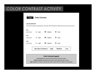 COLOR CONTRAST ACTIVITY
 