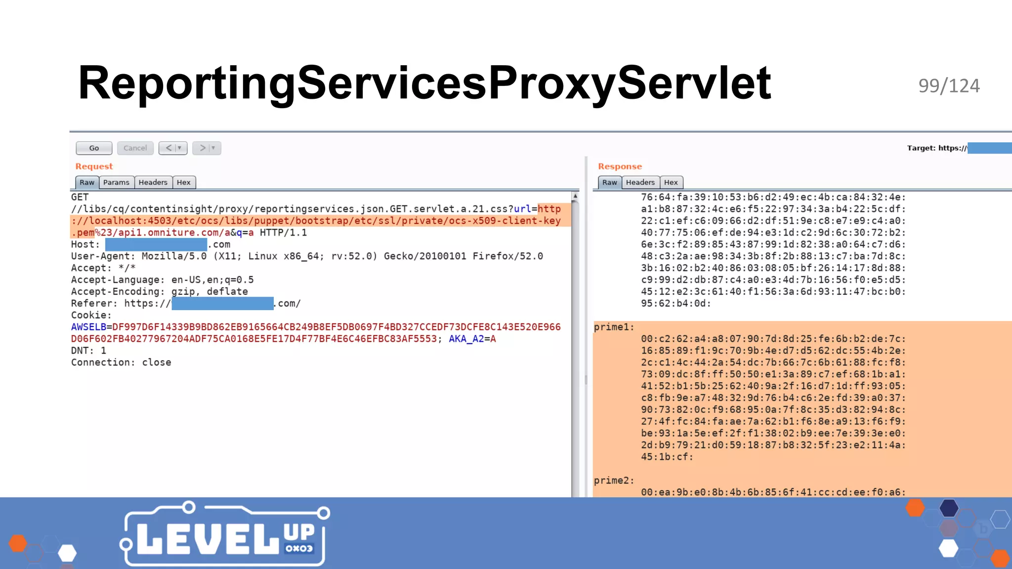 ReportingServicesProxyServlet 99/124 