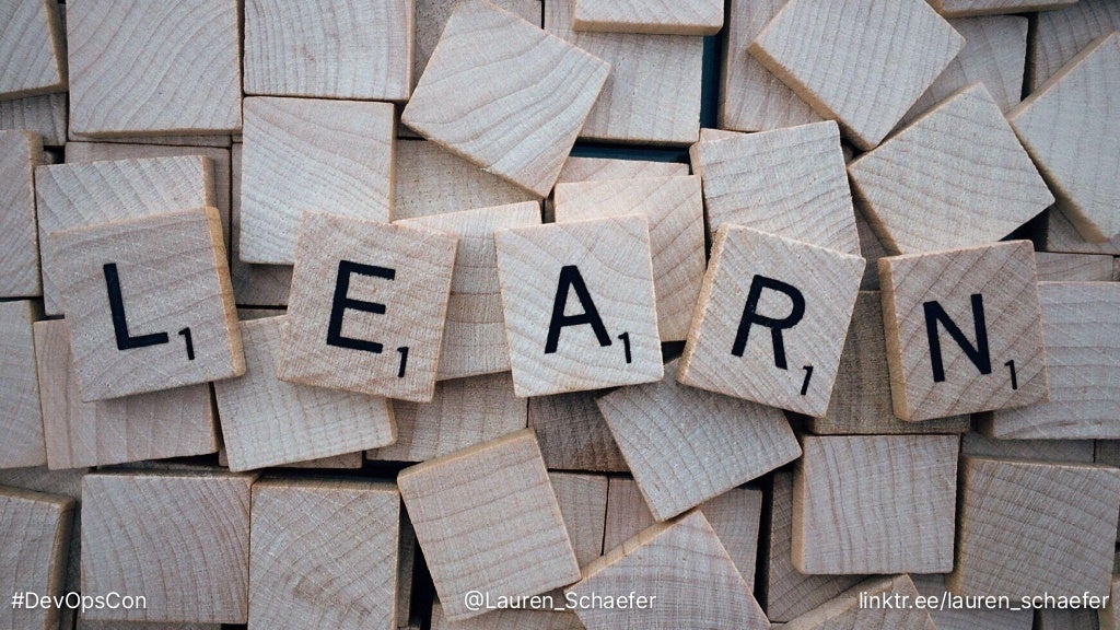 #DevOpsCon @Lauren_Schaefer linktr.ee/lauren_schaefer
 