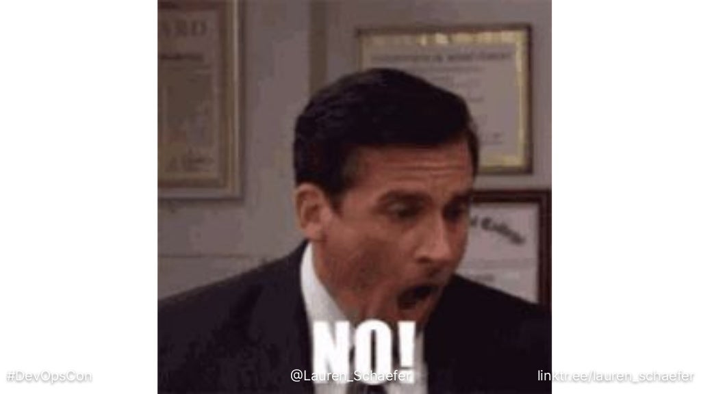 #DevOpsCon @Lauren_Schaefer linktr.ee/lauren_schaefer
 