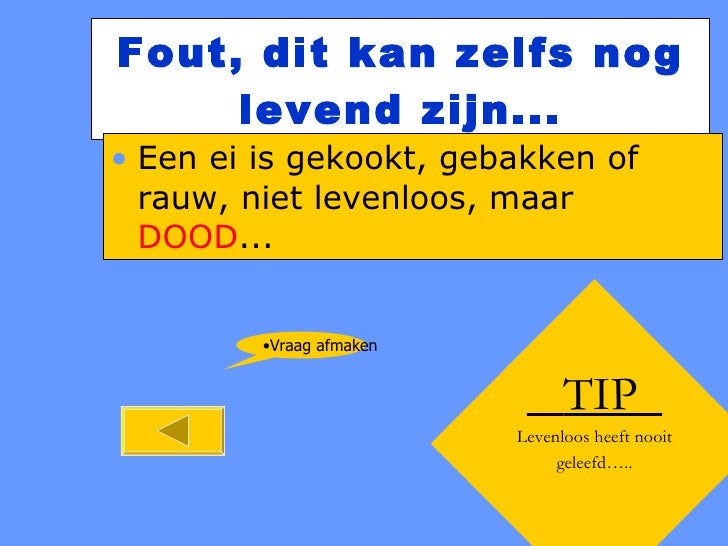 Levenloos En Dood