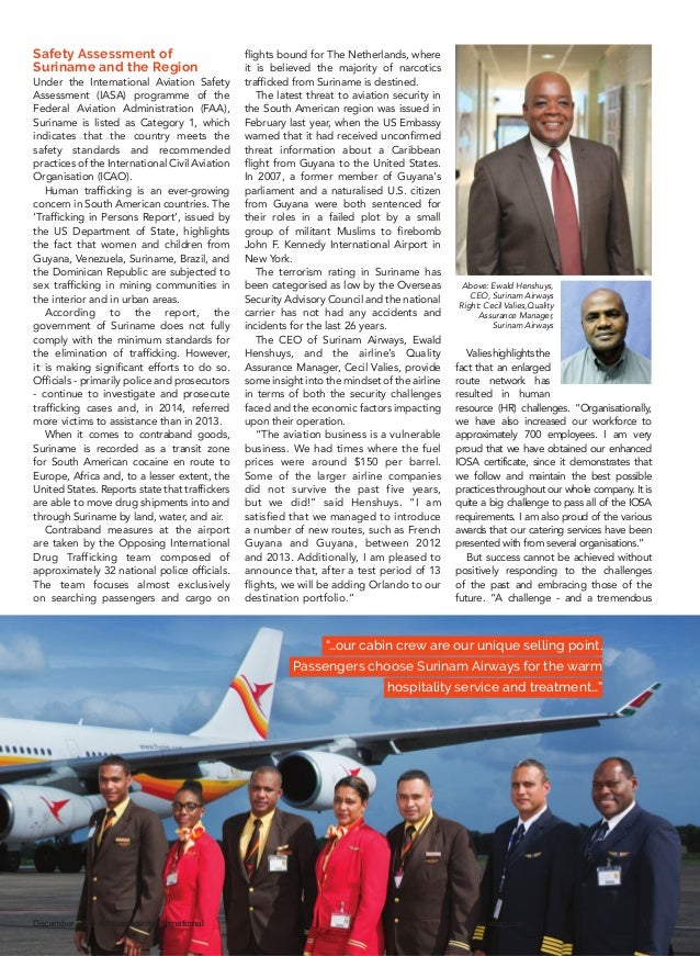 Surinam Airways Overcoming Potential Threats And Challenges