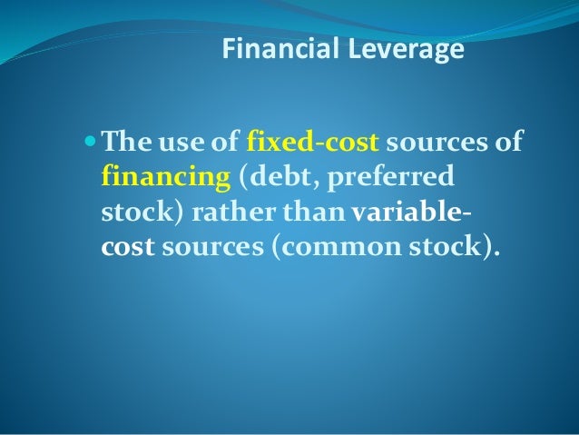 Leverage