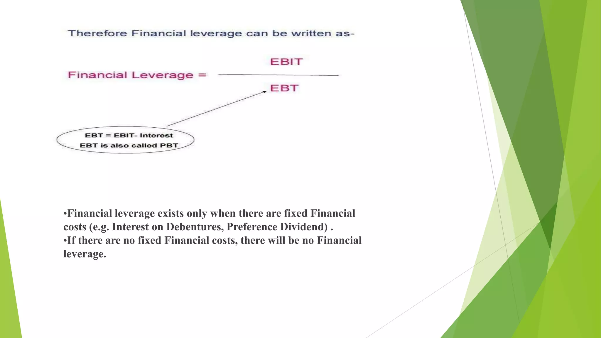 Leverage analysis | PPTX