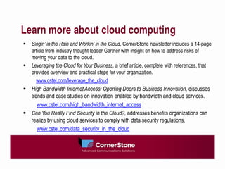 Leveraging Cloud Computing for Your Business | PPTX