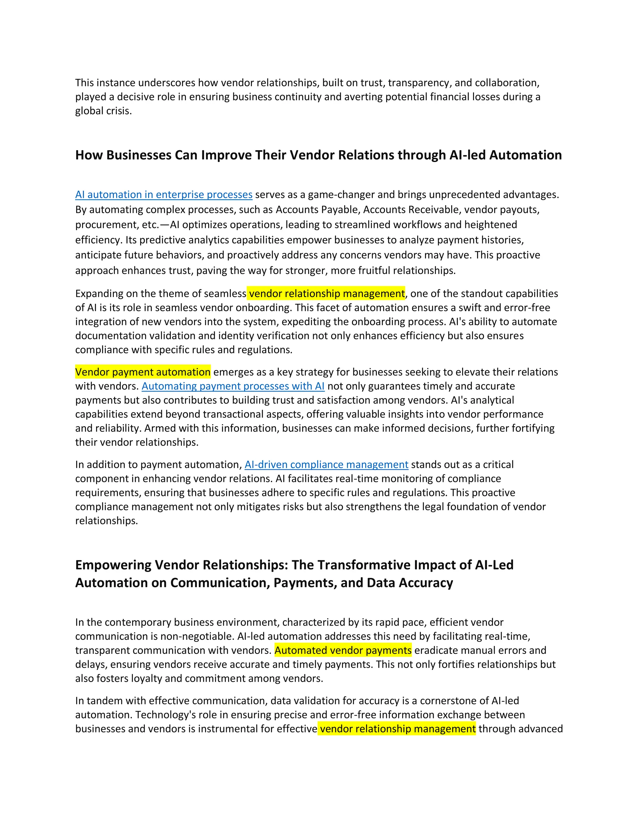 Leveraging AI Led Automation For Smarter Vendor Payment Strategies 1 Photo Inspiration