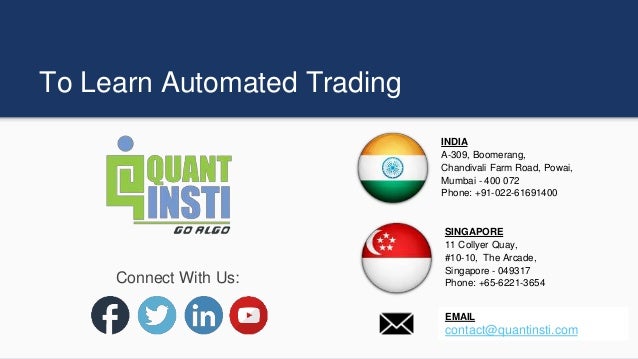 Machine learning for trading strategies
