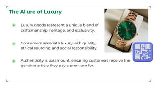 Leveraging Blockchain for Supply Chain Transparency in the Luxury ...