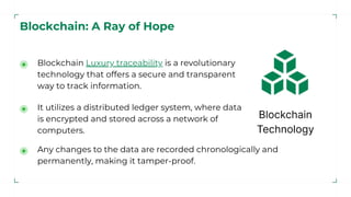 Leveraging Blockchain for Supply Chain Transparency in the Luxury ...