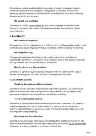 Leveraging Generative AI for Data Analysis and Modeling | PDF