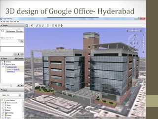 3D design of Google Office- Hyderabad
 
