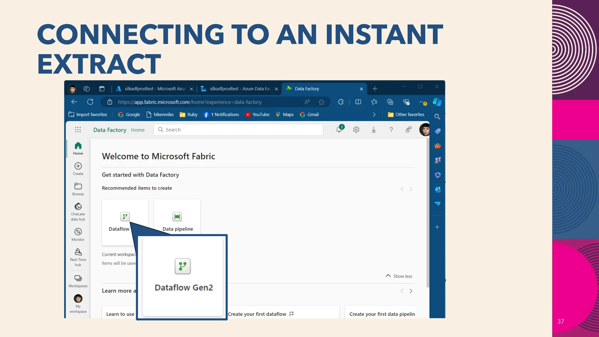 CONNECTING TO AN INSTANT
EXTRACT
37
 
