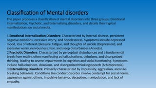 Leveraging Large Language Models for Mental Health Detection | PPTX