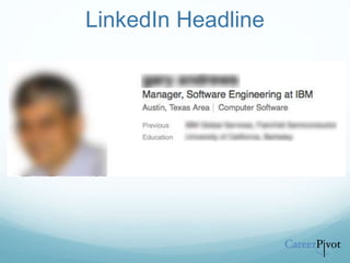 LinkedIn Headline
 