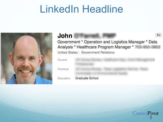 LinkedIn Headline
 
