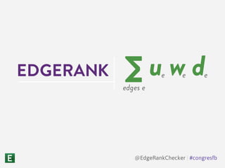 @EdgeRankChecker | #congresfb
 