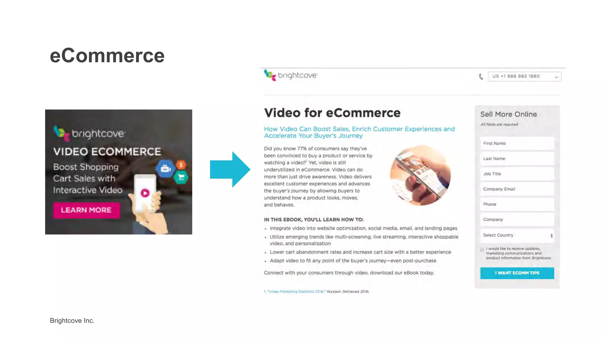 Brightcove Inc.
eCommerce
 