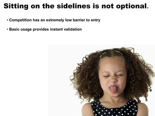 Sitting on the sidelines is not optional.