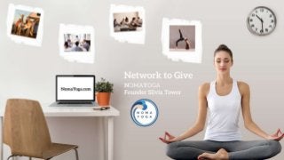 Leveraging Technology to Enhance Charitable Fundraising with Silvia Tower, Founder, NomaYoga