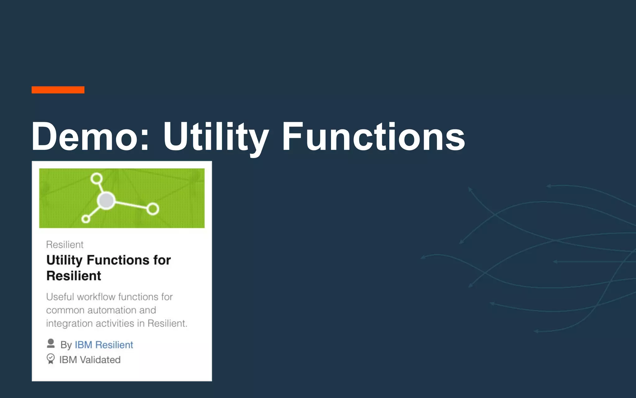 Demo: Utility Functions
 