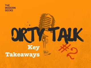 Key 
Takeaways
 
