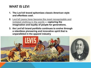 Levi digital media strategy