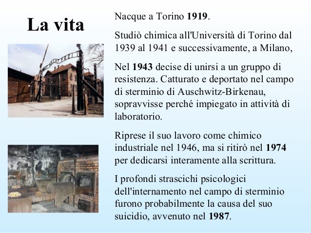 Shema Primo Levi