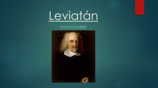 Leviatán 
THOMAS HOBBES 
 
