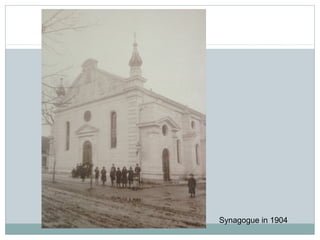 Synagogue in 1904
 
