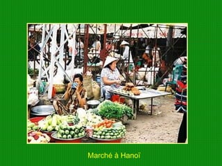 Marché à Hanoï 