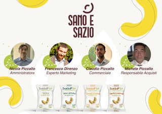 Nicola Piccallo
Amministratore
Francesco Direnzo
Esperto Marketing
Claudio Piccallo
Commerciale
Michele Piccallo
Responsabile Acquisti
 