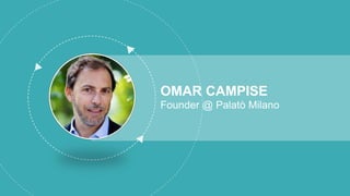OMAR CAMPISE
Founder @ Palatò Milano
 