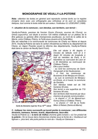 Le village de Veuilly