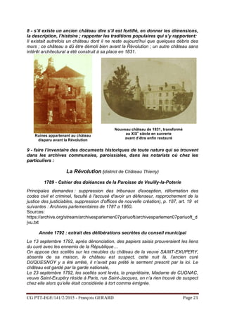 Le village de Veuilly