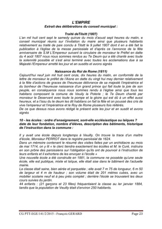 Le village de Veuilly