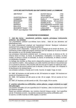 Le village de Veuilly