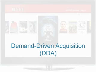 Demand-Driven Acquisition
        (DDA)
 