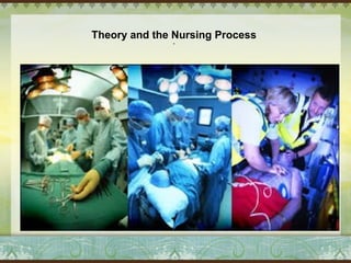 Theory and the Nursing Process 
• 
 