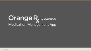 14
Medication Management App
 