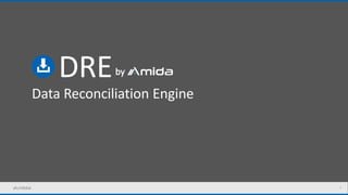 7
DRE
Data Reconciliation Engine
 