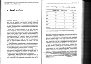 Marc Levinson (2014) The Economist Guide to Financial Markets. 
6th ed. New York: Public Affairs 
 
