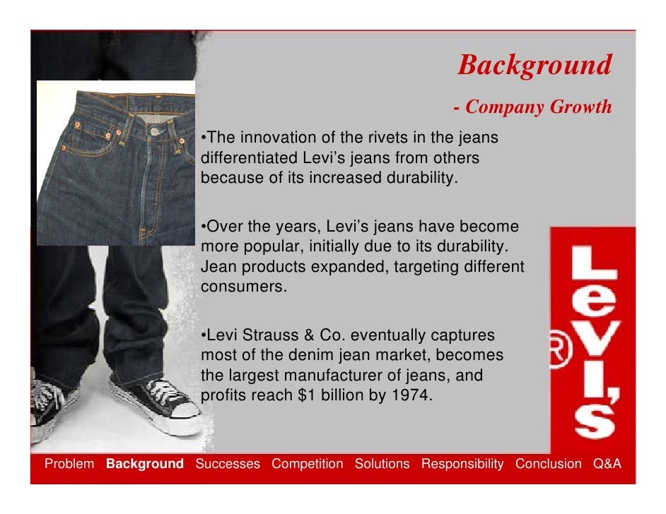 levis jeans manufacturer