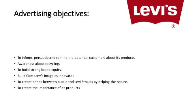 levi's company objectives