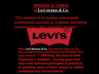 Levis human resource.